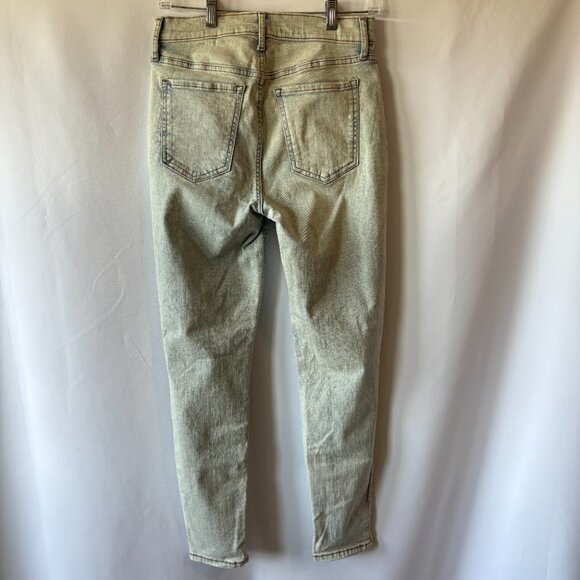 Banana Republic Women's Light Wash Curvy High-Rise Skinny Jeans Size 28/6 - Picture 4 of 9